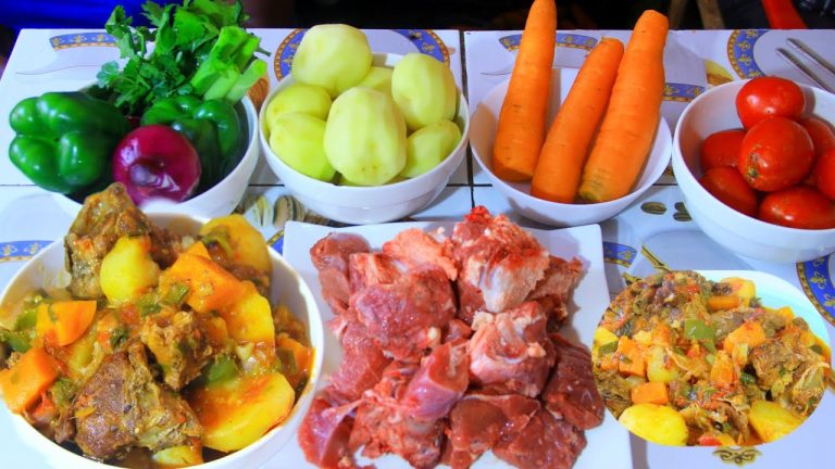 IBIRAYI BITETSE GUTYA NTIWAHAGA KUBIRYA // Easy delicious beef meat with potato recipe