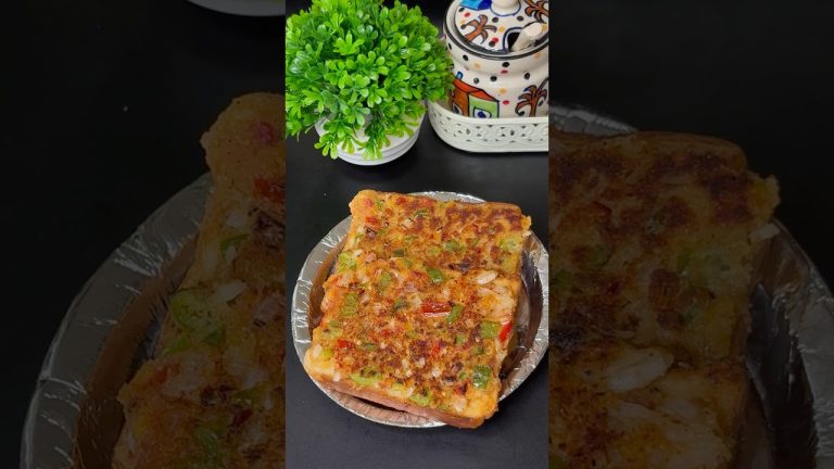 Viral Bread Pizza Recipe #shortsviral #breadpizza #shortsfeed #shortsvideo #shorts
