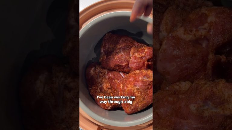 Making NC Style Vinegar BBQ in the Pressure Cooker