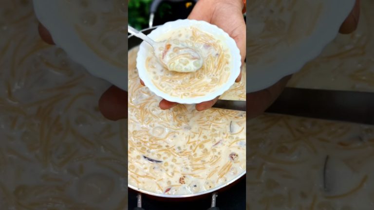 Sabudana Vermicelli Payasam Recipe | Easy Dessert Recipes #shorts #kheer #sevaiyan #recipe