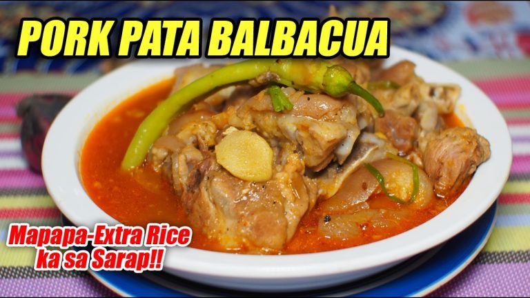 PORK PATA BALBACUA 🐷🍛 | Super Soft and Flavorful Balbacua Recipe | Pinoy Comfort Food at Its Best!