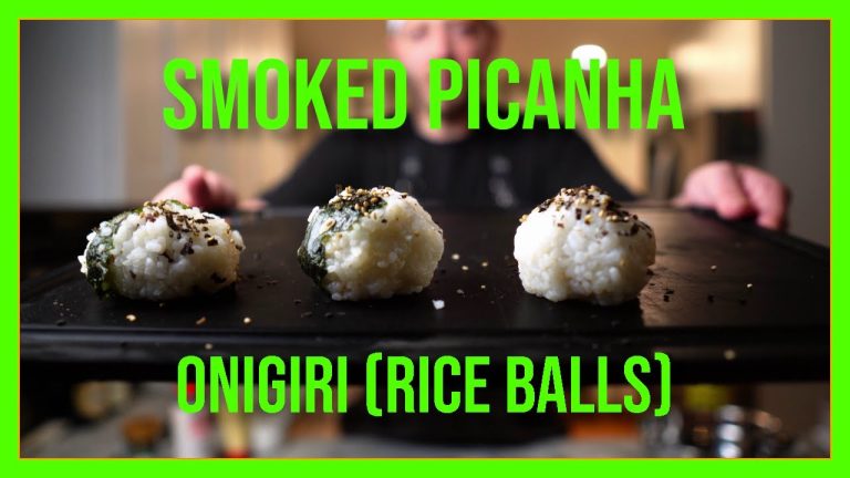 Smoked BBQ Picanha Onigiri on the Pellet Grill