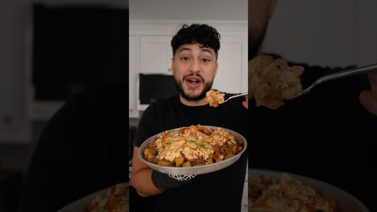 Loaded Cheesy Beef Fries For Weight Loss