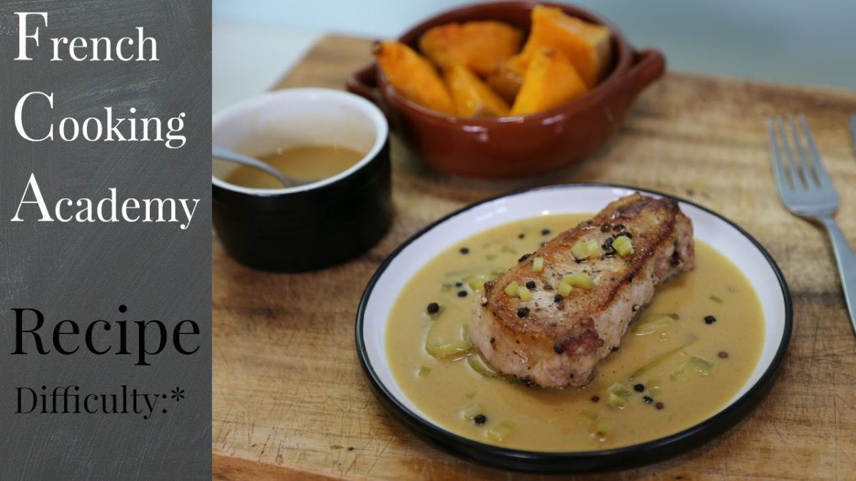 Pork chop charcutières | French Bistro recipe