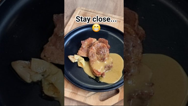 Melt-in-Your-Mouth Pork Neck with Butter Sauce | Wow Moment!