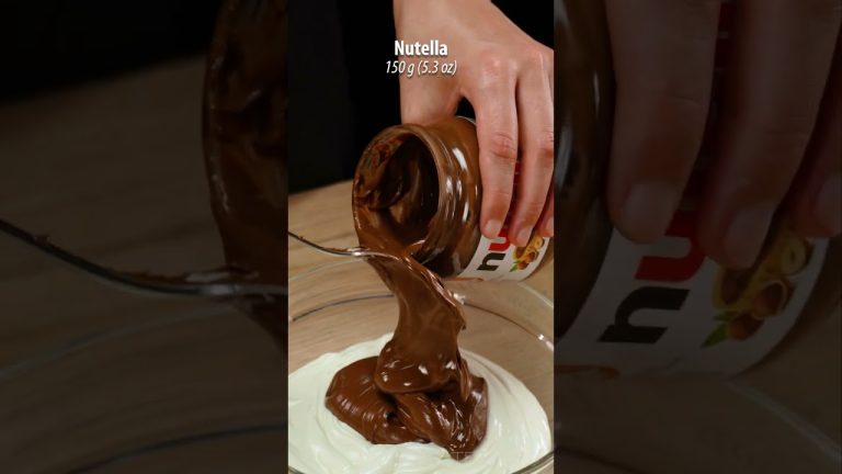 You will be delighted by this trick! It's worth trying this dessert.