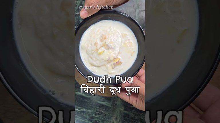Bihar ka Dudh Pua ki Recipe #Shorts