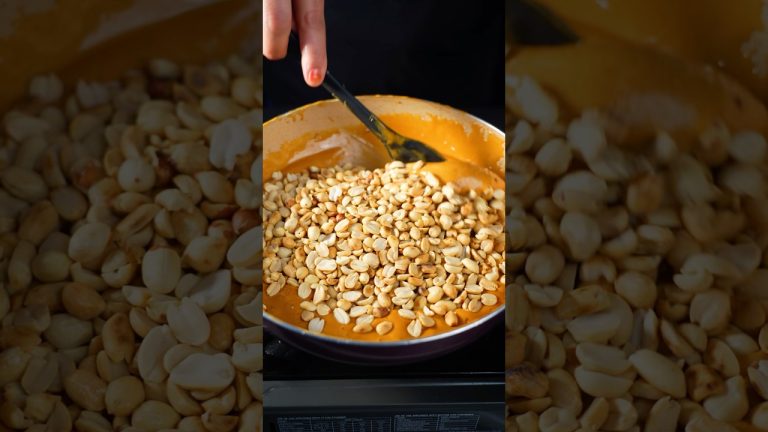 Extra Crispy Chikki🤤 #shorts #asmr #chikki