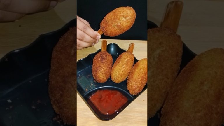 Bread Lollipop Recipe ASMR|| #shorts #trending #asmr #food #cooking #short