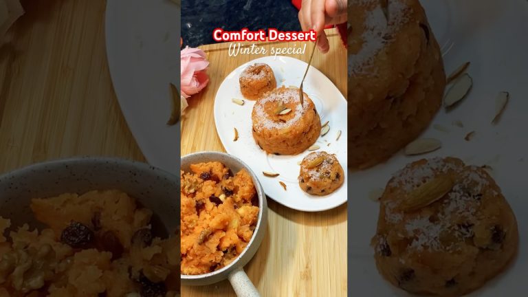 Zero Waste Dessert Idea — Bread Halwa from Leftovers | Which dessert can you never say no? #shorts