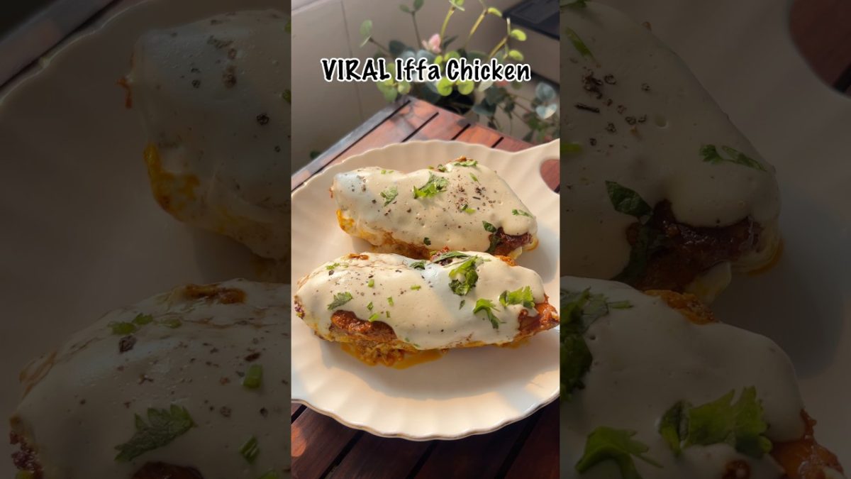 Dubai Viral Iffa Chicken Recipe I Juicy & Cheesy Trending Iffa Chicken..🔥😋#dubaifood #food