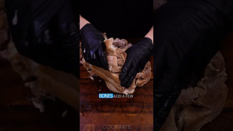 Don't cook the pork knuckle until you see this technique that is conquering the world!