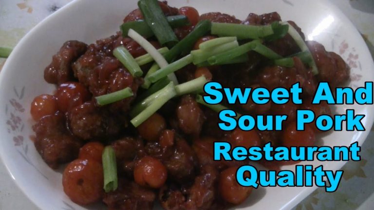 Authentic Sweet And Sour Pork For Cheap  (Cheap Chinese Cooking)  Better Than Chinese Take- Out 咕噜肉)