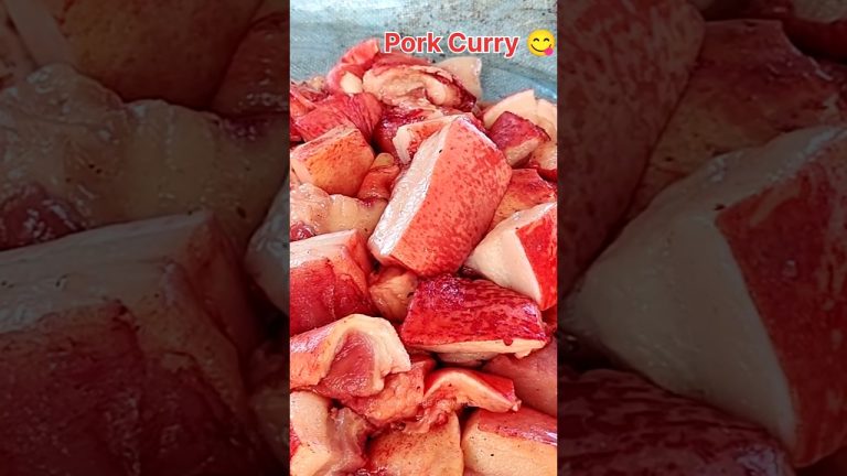 Pork Meat Cook Full Delicious Best Recipe Village Style | Eating Pork beley#porkrecipes#pork#shorts