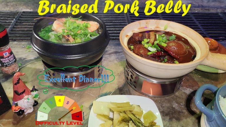 Cooking Famous Chinese Styles Braised Pork Belly with Recipes