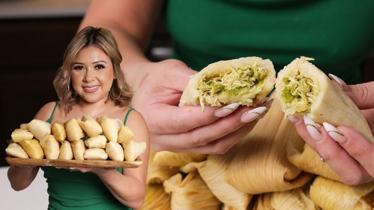 Tamales Season Starts with These Green Chicken TAMALES VERDES DE POLLO!