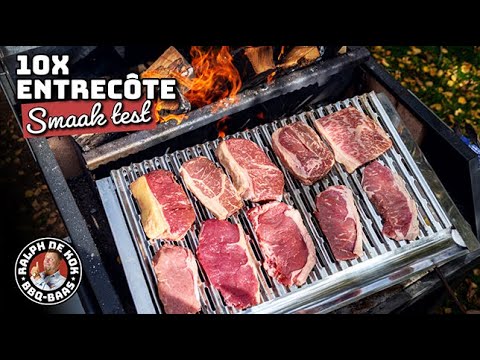 Ik test 10 entrecote soorten op de BBQ en ik was verbaasd over de uitslag!