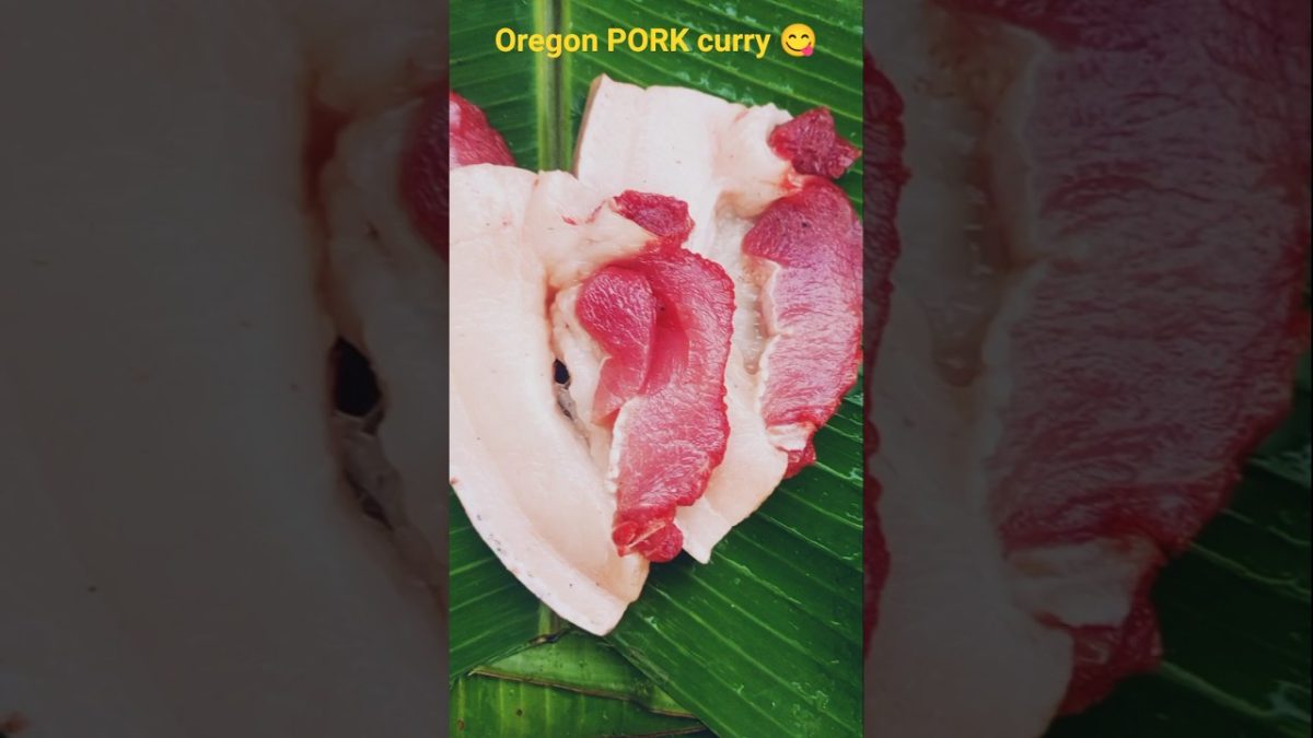 Orange-like porkš„is a very nice curry! #shorts #cooking!