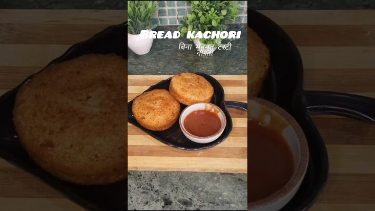 5 Minute Bread Kachori | Instant Snack Recipe #shorts#bread#kachori #easy#recipe#cooking#easyrecipe