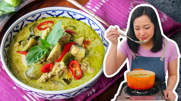 This Thai GREEN CURRY is My Best One Yet!
