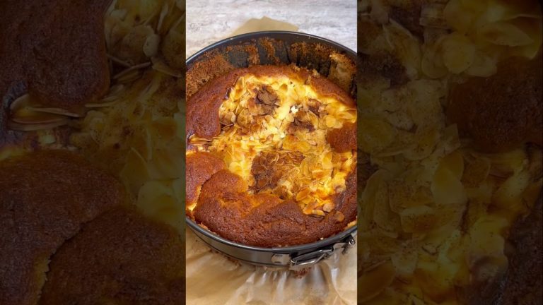 Apfel Käsekuchen #einfacherezepte #rezept #apfelkuchen