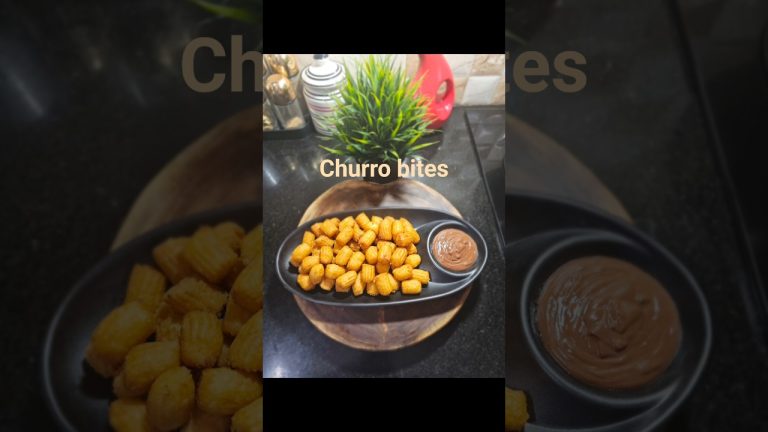 churro bites || dessert recipes #trending #food #viral #recipe #cooking #shorts #dessert
