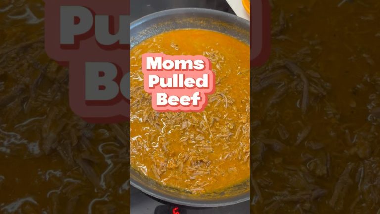 The Best Pulled Beef Recipe (Mom’s Way ❤️)