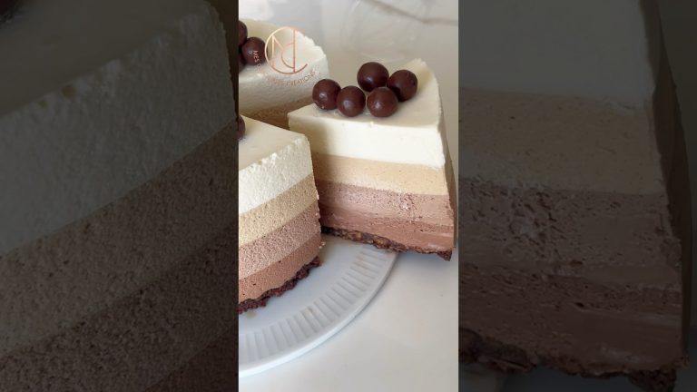 Entremets 4 saveurs  ultra fondant ! 😱🫠