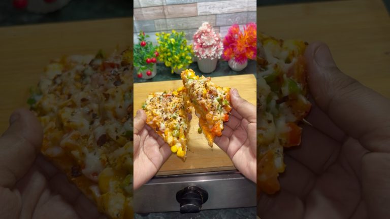 Bread pizza recipe ||||||||| #trending #viral #pizza #ytshorts #cooking #bread #feed #food #shorts