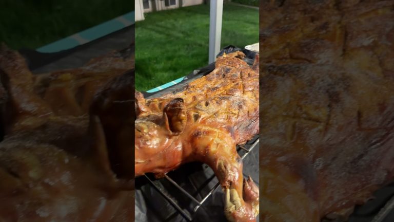 How to roast a whole pig