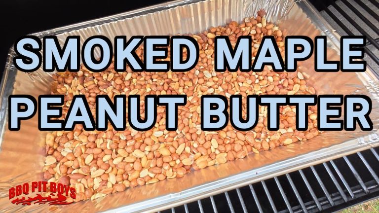 Smoked Maple Peanut Butter