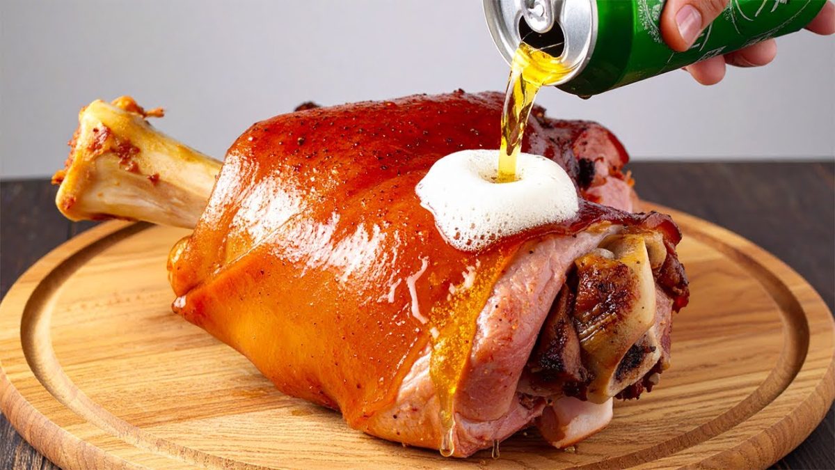 Nur wenige Leute kochen Schweinshaxen so! Köstliches Abendessen mit den einfachsten Zutaten!