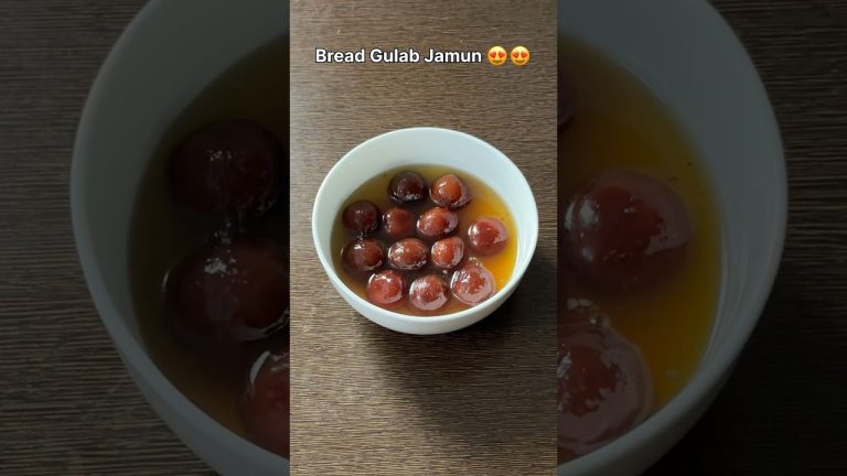 Bread Gulab Jamun 😍😍#shorts #gulabjamun #gulabjamunlover #viralshort