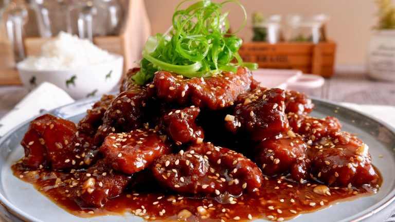 Simplified Zi Char Sticky Pork Rib King 简易排骨王 (京都排骨) Chinese Sweet & Sour Kyoto Pork Recipe