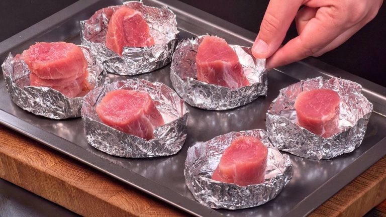 Tolle Idee mit Schweinefilet! Ein köstliches Rezept für ein Familienessen!