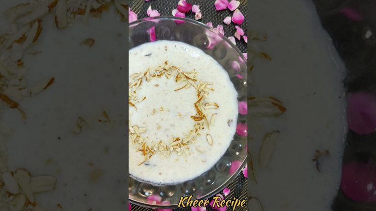 Rice Kheer Recipe 😋 #shorts #chawalkikheer #ricekheerrecipe #indiandessert #theindiantaste