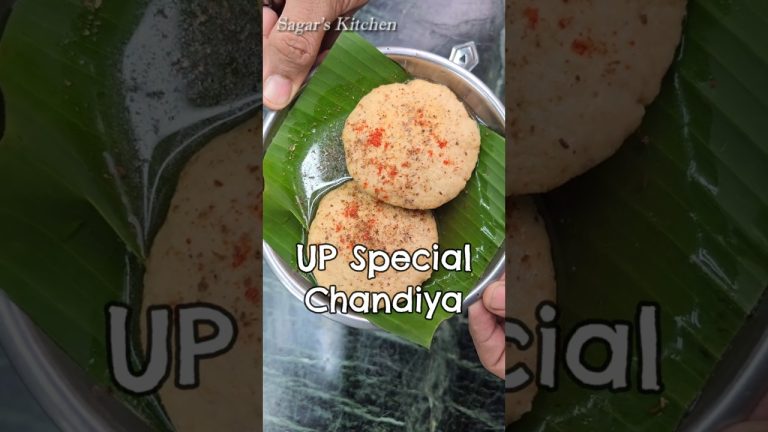 UP Special Recipe Chandiya Its Authentic Delicious, Tasty and Mouth Watering #Shorts