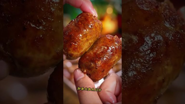 Recette Épatante de Saucisses de Bœuf Maison : Le Secret pour une Texture Tendre et Juteuse ! #food