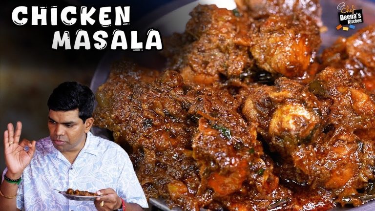 தரமான கோழிக் கறி வறுவல் | BLAST 💥 Chicken Masala | Chef Deena's Kitchen