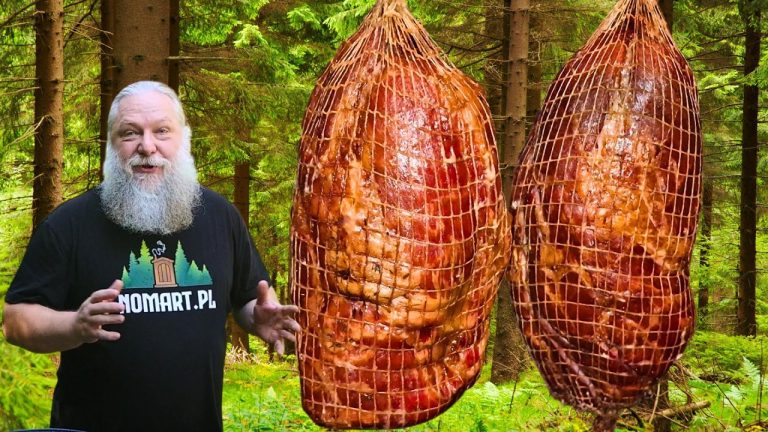 Ogromna Karkówka, wędlina wędzona i podpiekana. Baleron – Praktyka u Praktyka