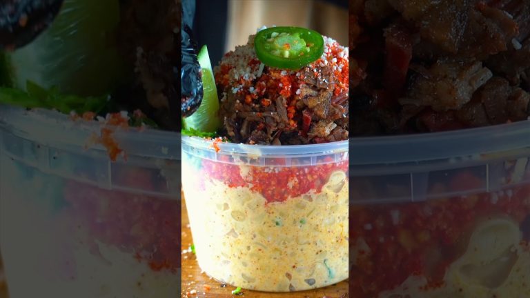 Smoked brisket esquites (Mexican street corn)