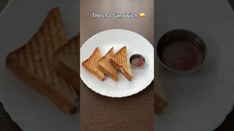 Thecha Sandwich 🥪 #food #ytstudioes #viralshort #recipe #ytbuddies #cooking