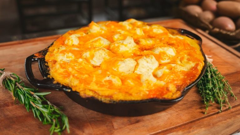 Winterse BBQ Cottage Pie – Comfort food van het vuur 🔥🥘