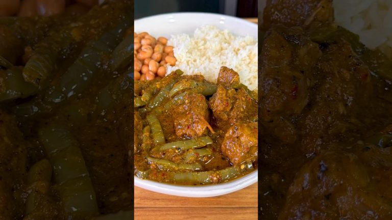 Costillas con Nopales en Salsa Verde (Pork Ribs) #shorts