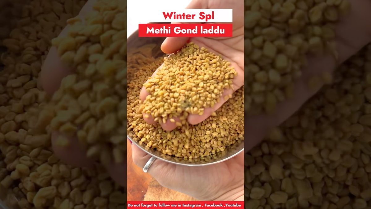 Methi Laddu | Winter Special Healthy Sweet | RakhisRasoi
