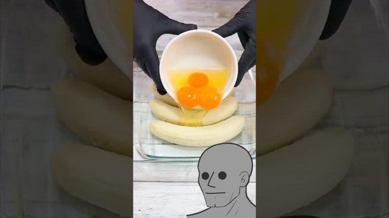 Banana Flan from @SabrososTasty