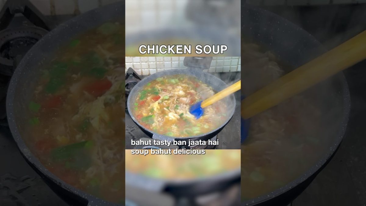 👆Tasty & Healthy Chicken Soup