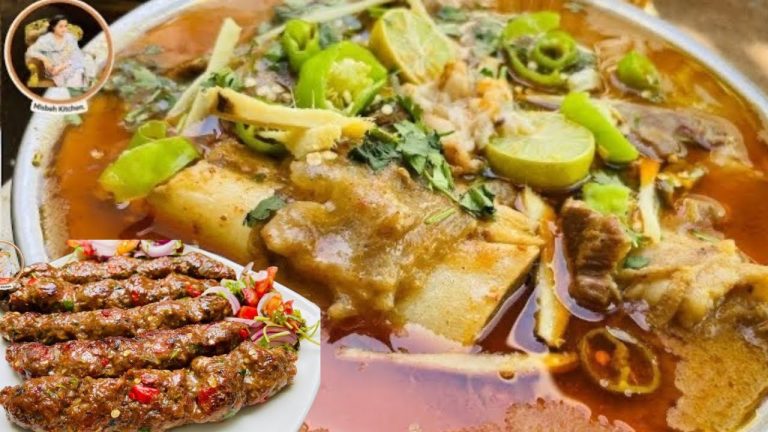 10-Minutes Recipes-Karachi famous Javed Nehari recipe&Beef Adana kabab recipe