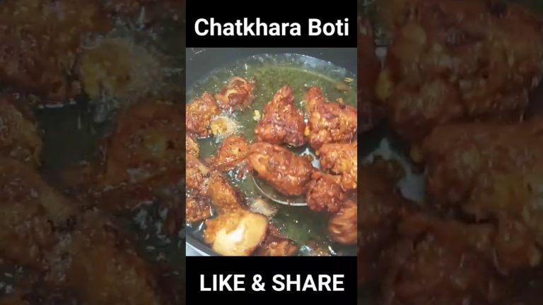 Chicken Chatkhara Recipe #easyrecipe #chickenrecipes #food #shorts