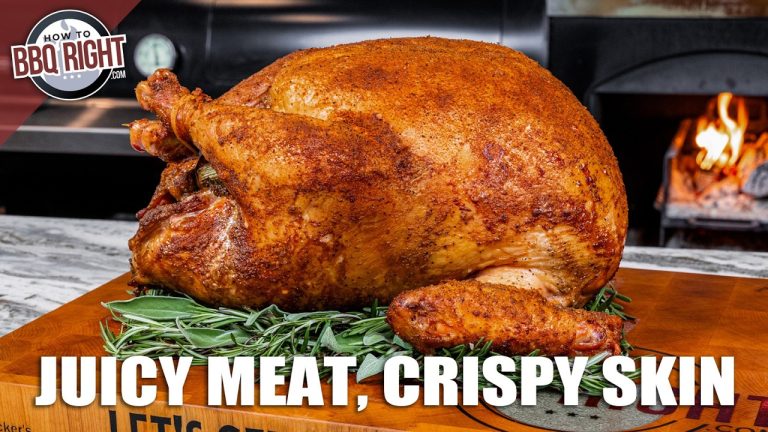 How to Smoke a Turkey That’s Juicy Inside & Crispy Outside